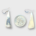 Sterling Silver Inlay Different Stones With Opal Slap Hook Earrings