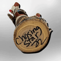 Navajo Handmade Painted Aspen Wood 3'' Inch Chasing Star Kachina Doll - Kachina City