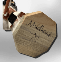 Handmade Painted Aspen Wood Six 6'' Inch Mudhead Kachina Doll - Kachina City